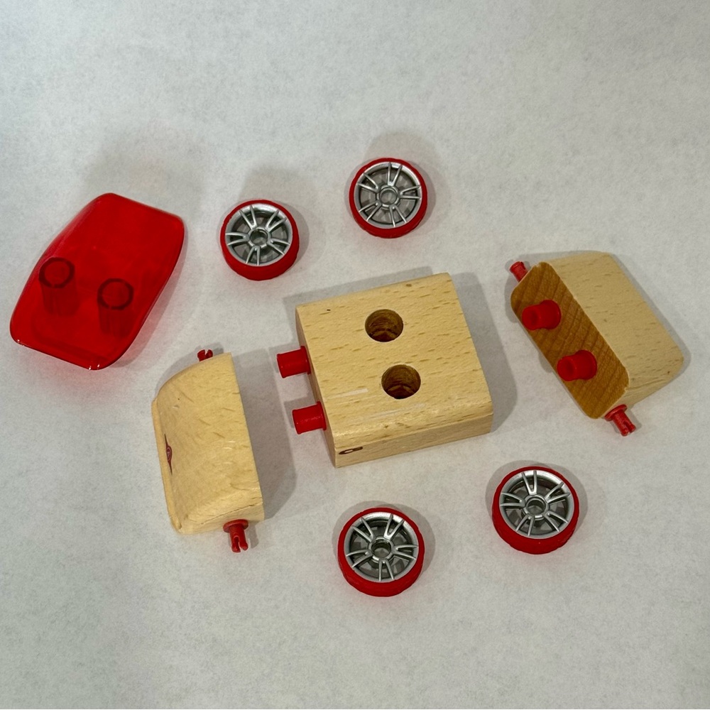 Calello Authentic Automoblox Wooden Toy Car 2010 Heirloom Quality - Picture 6 of 10